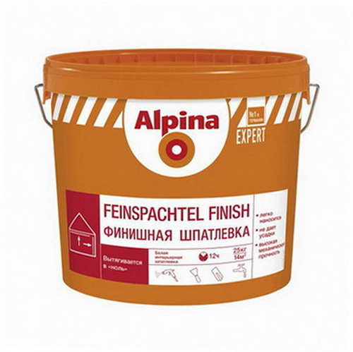 Купить Шпатлевка финишная Alpina Expert Feinspachtel Finish 15кг                                           
